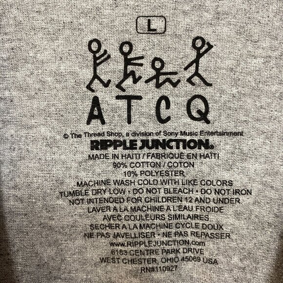 A Tribe Called Quest Beats, Rhymes, & Life Album T-Shirt Large - Picture 4 of 4